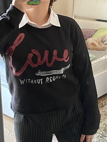 Colin's ?Love without regrets? Uzun kollu üst