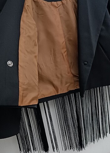 xl Beden siyah Renk Özel tasarım ceket