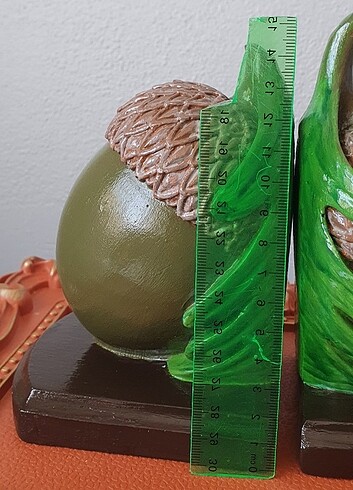  Beden Meşe palamudu kitap tutucu 