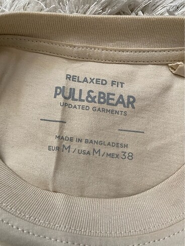 Pull and Bear Oversize tişört