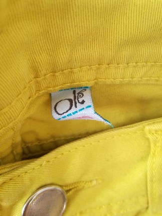 30 Beden sarı Renk Sarı pantolon