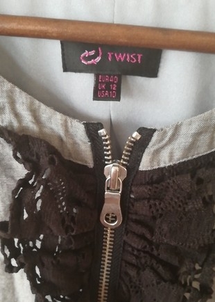 40 Beden twist elbise