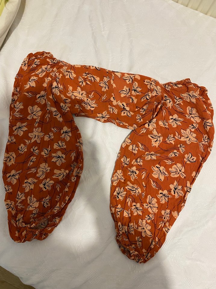 Balon kollu viskon bluz - Görsel 2