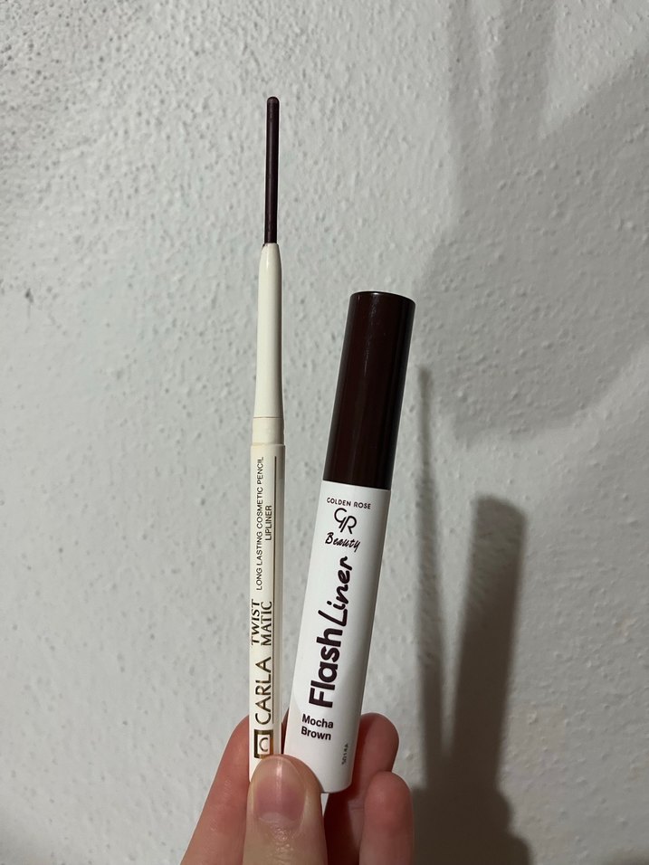 Kahverengi göz kalemi ve Eyeliner Seti - Görsel 2