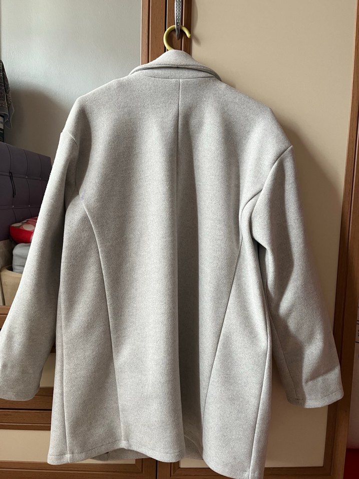 Koton Kısa Gri Kaban/Ceket - Görsel 2