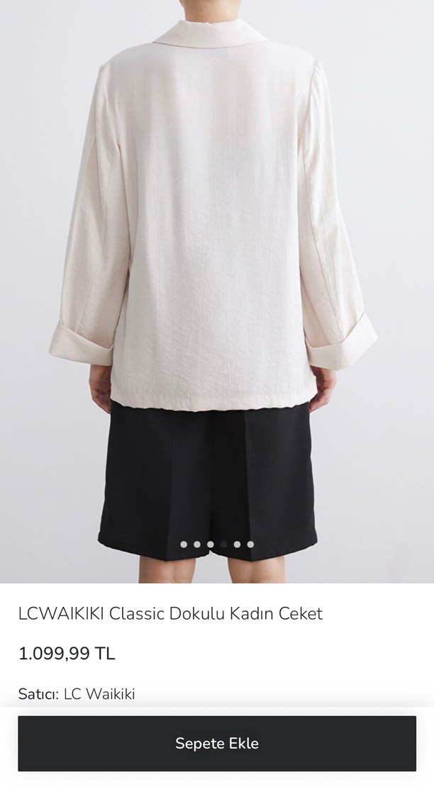 LCW classic Kadın Ceket - Görsel 3