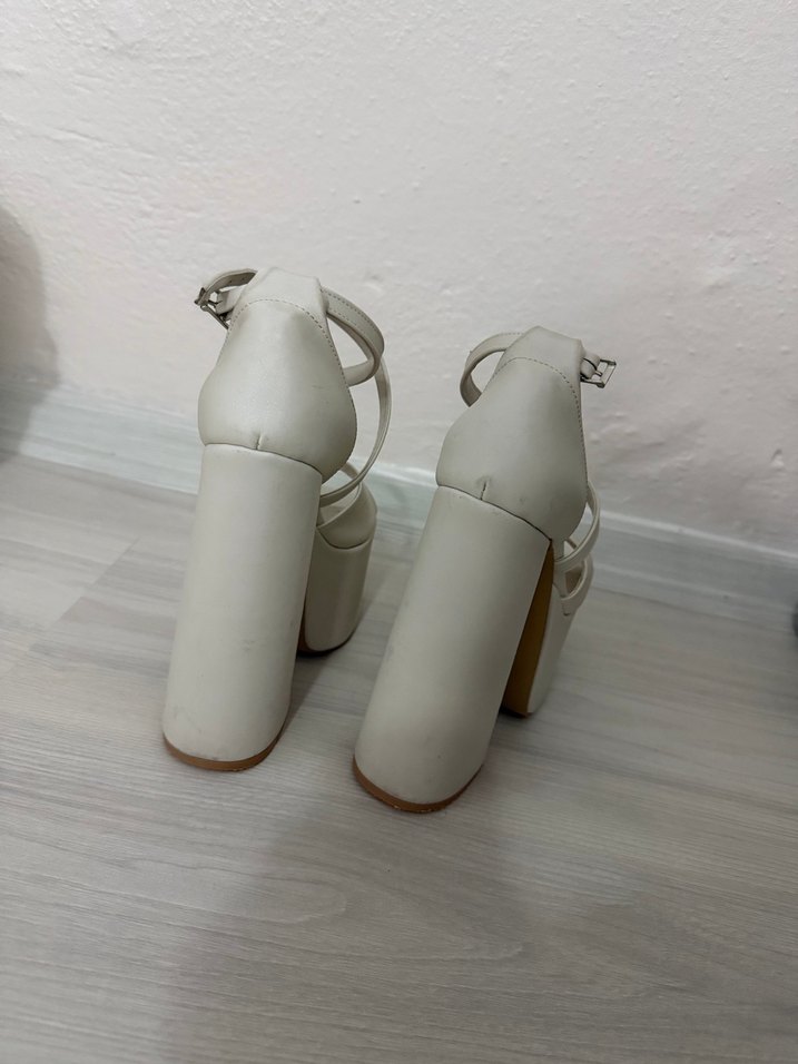 34 numara 15 cm gelin ayakkabısı — görsel 5/7