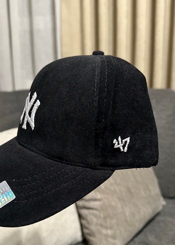 Siyah Süet Spor Kadın Şapka - Görsel 3