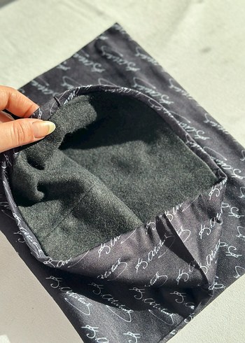 Siyah Kemal Atatürk baskılı boyunluk - Görsel 5