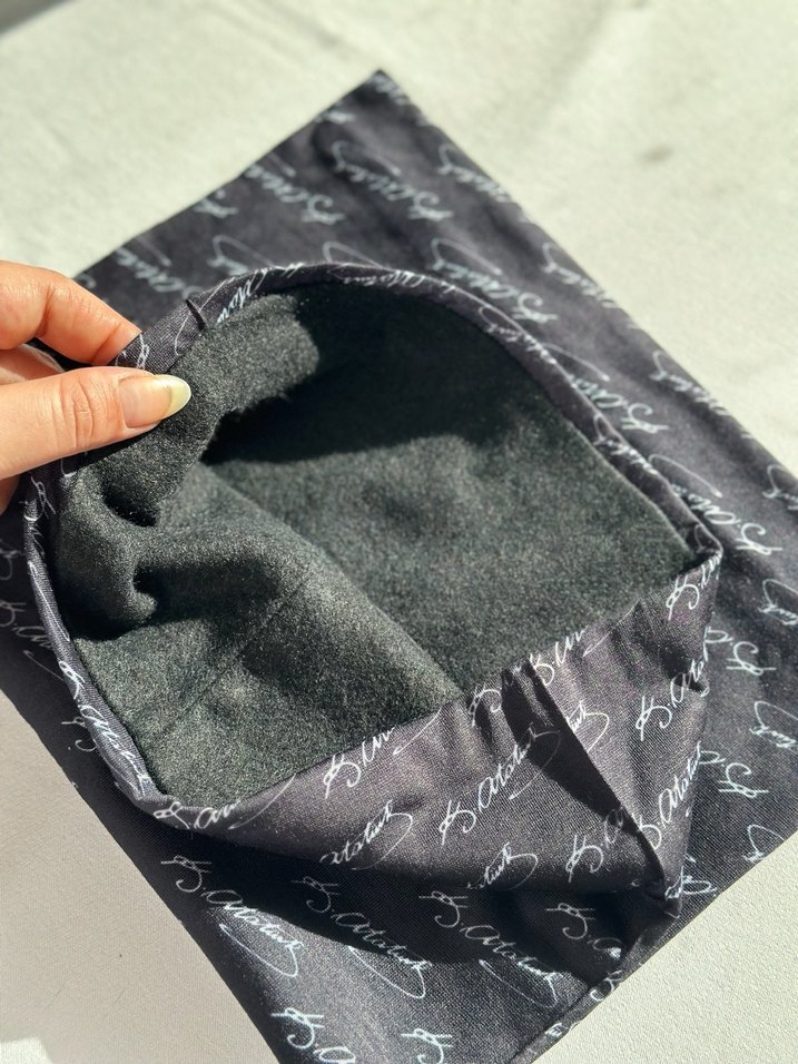 Siyah Kemal Atatürk baskılı boyunluk - Görsel 5