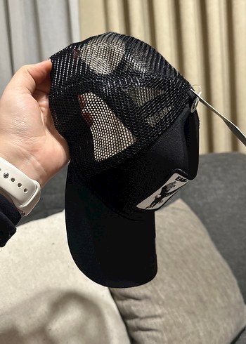 Siyah Erkek Street Wear Şapka - Görsel 3