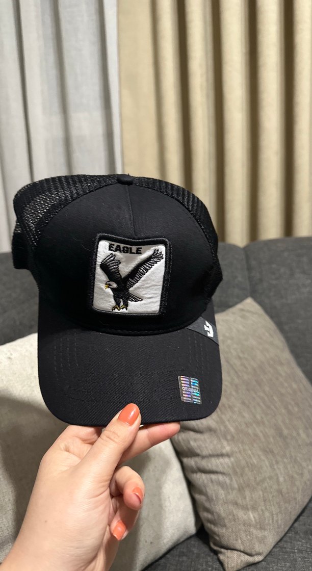 Siyah Erkek Street Wear Şapka - Görsel 2