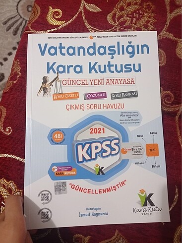 Kara Kutu Yayınları - Kpss Vatandaşlık Test Kitabı