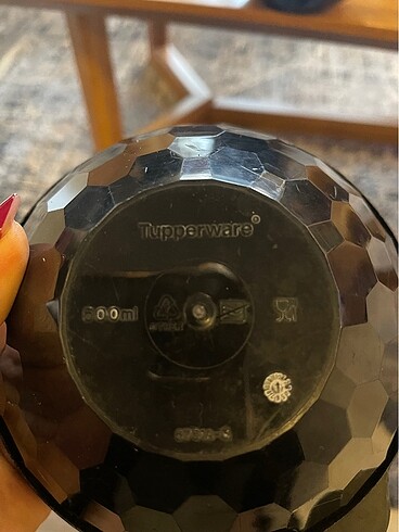 Beden 3 lu kristal model tupperware kap