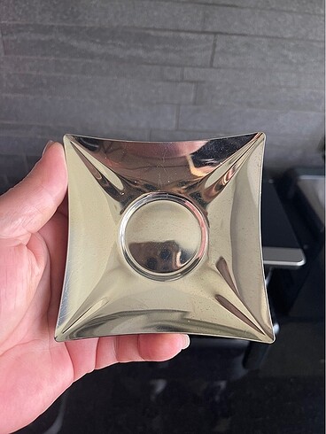 Narin kullanılmamış Çelik çay tabakları