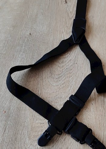 Beden Çocuklar İçin Siyah Gotik Papyon
