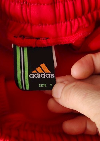 Kırmızı Adidas Fermuarlı Erkek Eşofman Altı - Görsel 4