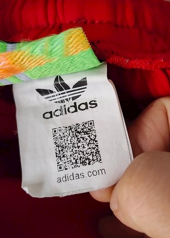 Kırmızı Adidas Fermuarlı Erkek Eşofman Altı - Görsel 5