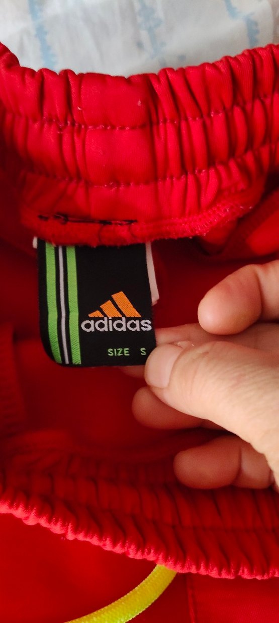 Kırmızı Adidas Fermuarlı Erkek Eşofman Altı - Görsel 4