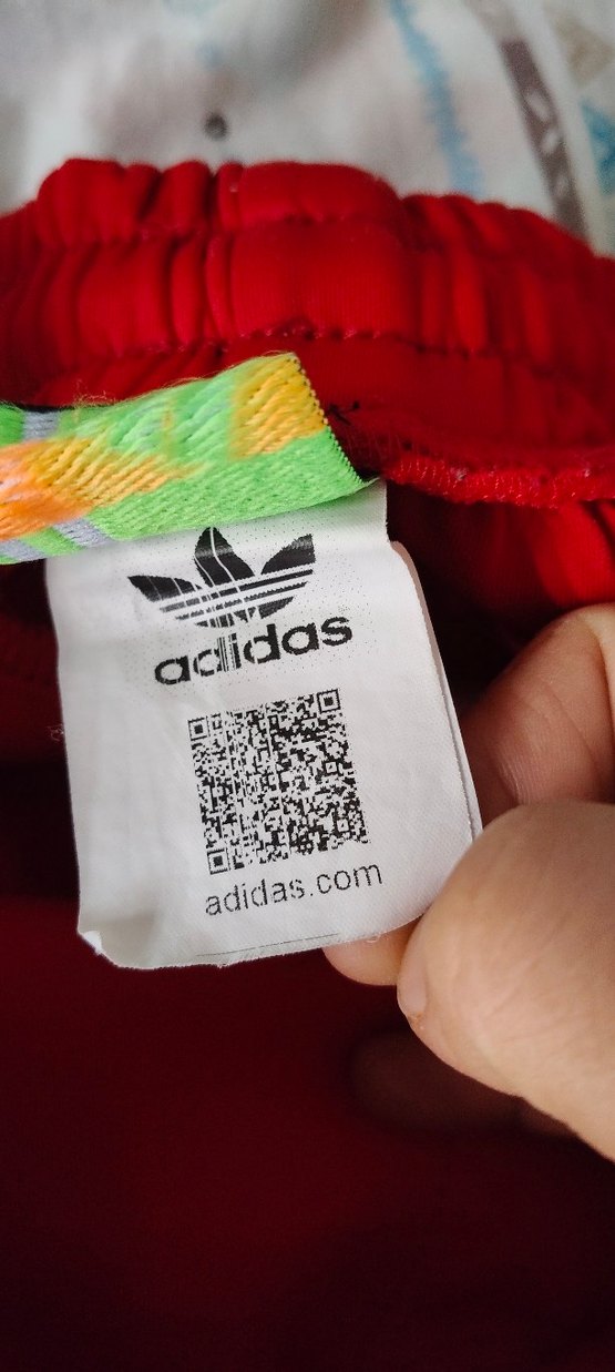 Kırmızı Adidas Fermuarlı Erkek Eşofman Altı - Görsel 5