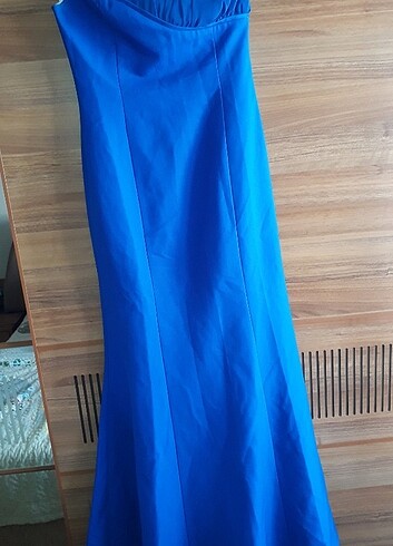 l Beden mavi Renk Ipekyol Abiye elbise 