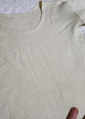 Beyaz ve krem renkli  yun çocuk içlikleri - Görsel 2