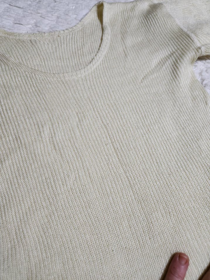 Beyaz ve krem renkli  yun çocuk içlikleri - Görsel 2