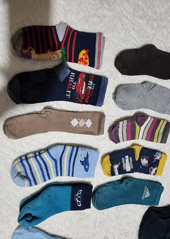 Erkek Çocuk Çok Renkli Çorap Seti - Görsel 2