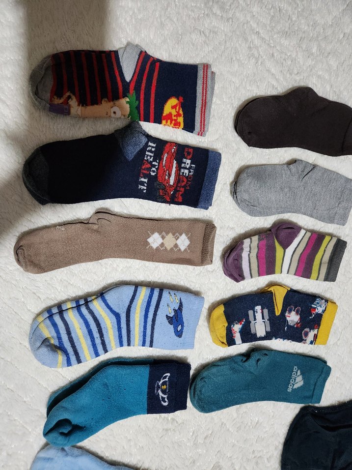 Erkek Çocuk Çok Renkli Çorap Seti - Görsel 2