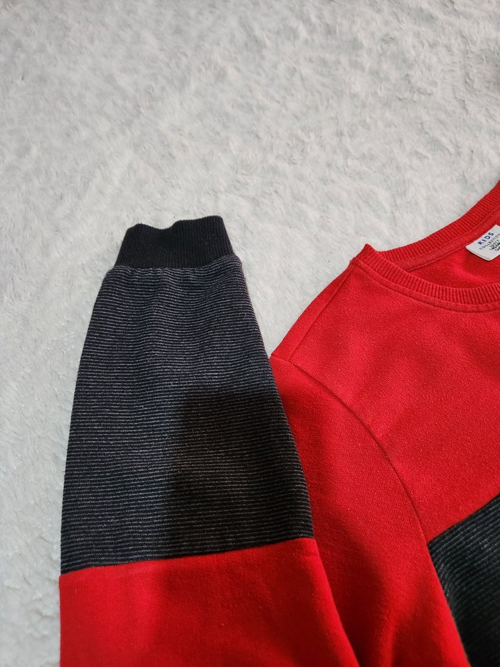 Erkek Çocuk Renkli Baskılı Sweatshirt - Görsel 3