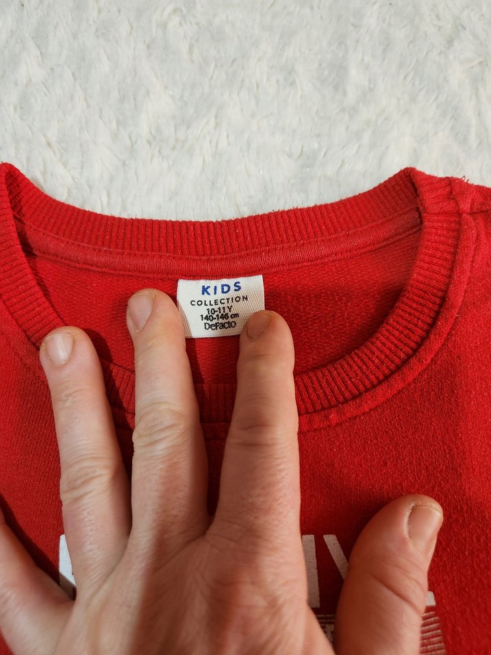 Erkek Çocuk Renkli Baskılı Sweatshirt - Görsel 2