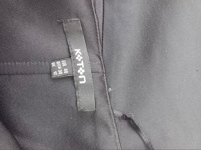 Koton Koton straplez elbise