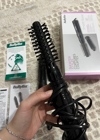 BaByliss Siyah Saç Şekillendirici Fırça - Görsel 3