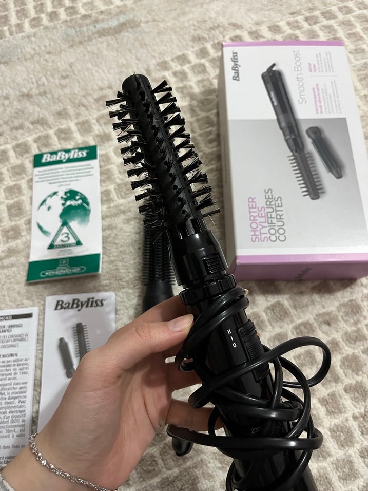 BaByliss Siyah Saç Şekillendirici Fırça - Görsel 3