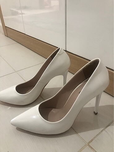 Beyaz Gelin Ayakkabısı