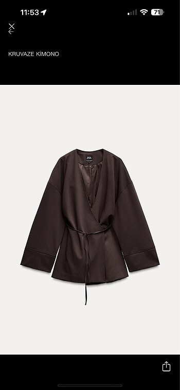 zara kimono