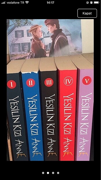 Yeşilin kızı Anne serisi kutulu