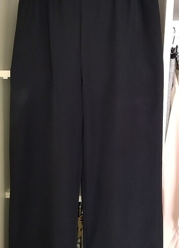 Siyah kumaş pantolon 
