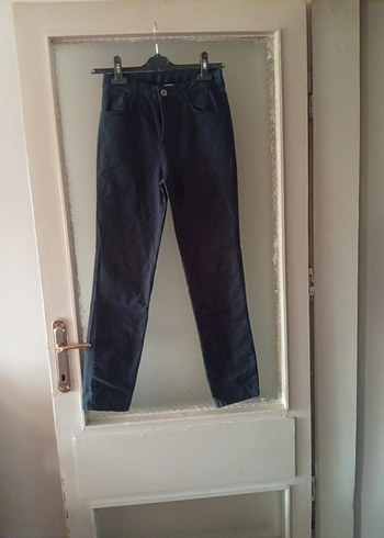 Kız çocuk lacivert pantolon - Görsel 2