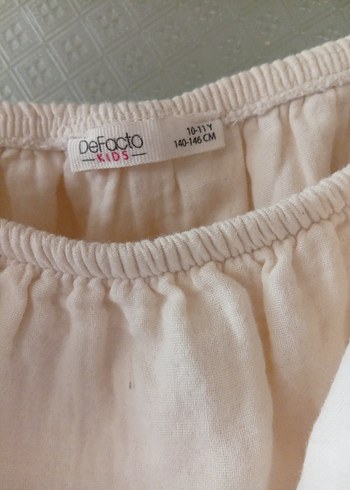 Kız çocuk yazlık keten takım - Görsel 4