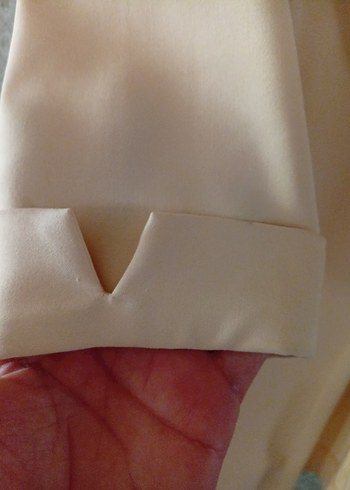 Düğmeli sarı Kadın Blazer Ceket - Görsel 7