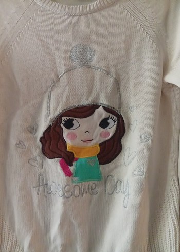 Kız çocuk kazak - Görsel 3