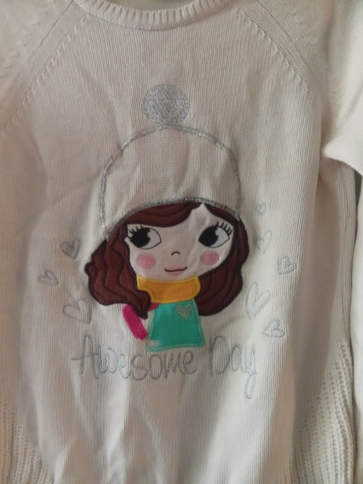 Kız çocuk kazak - Görsel 3