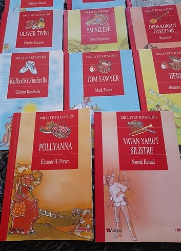  Beden Renk Çocuk klasikleri okuma kitap seti