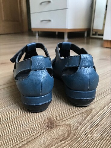 38 Beden Kadın Mavi Yazlık Ayakkabı