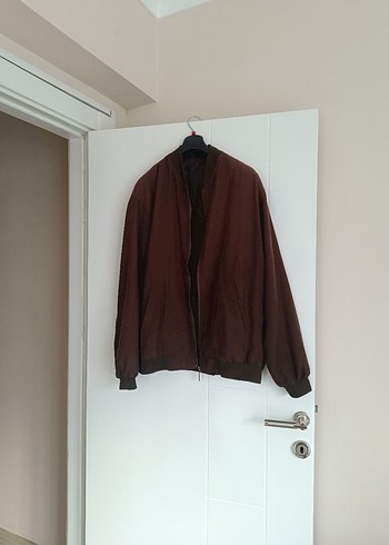 Kahverengi  bomberErkek Ceket - Görsel 2