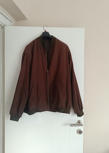 Kahverengi  bomberErkek Ceket - Görsel 3