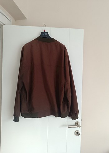 Kahverengi  bomberErkek Ceket - Görsel 4