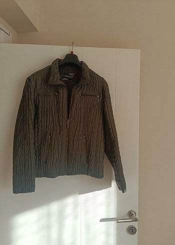 Kadın haki mont - Görsel 2