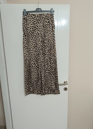 Zara saten pantolon 